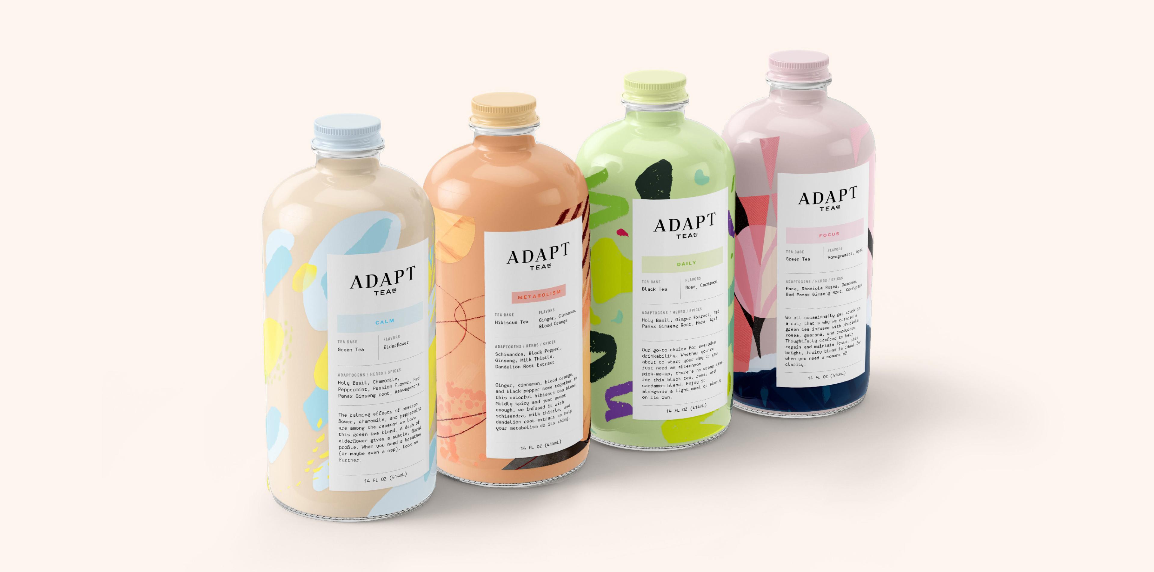 A packaging system for a ready-to-drink wellness brand