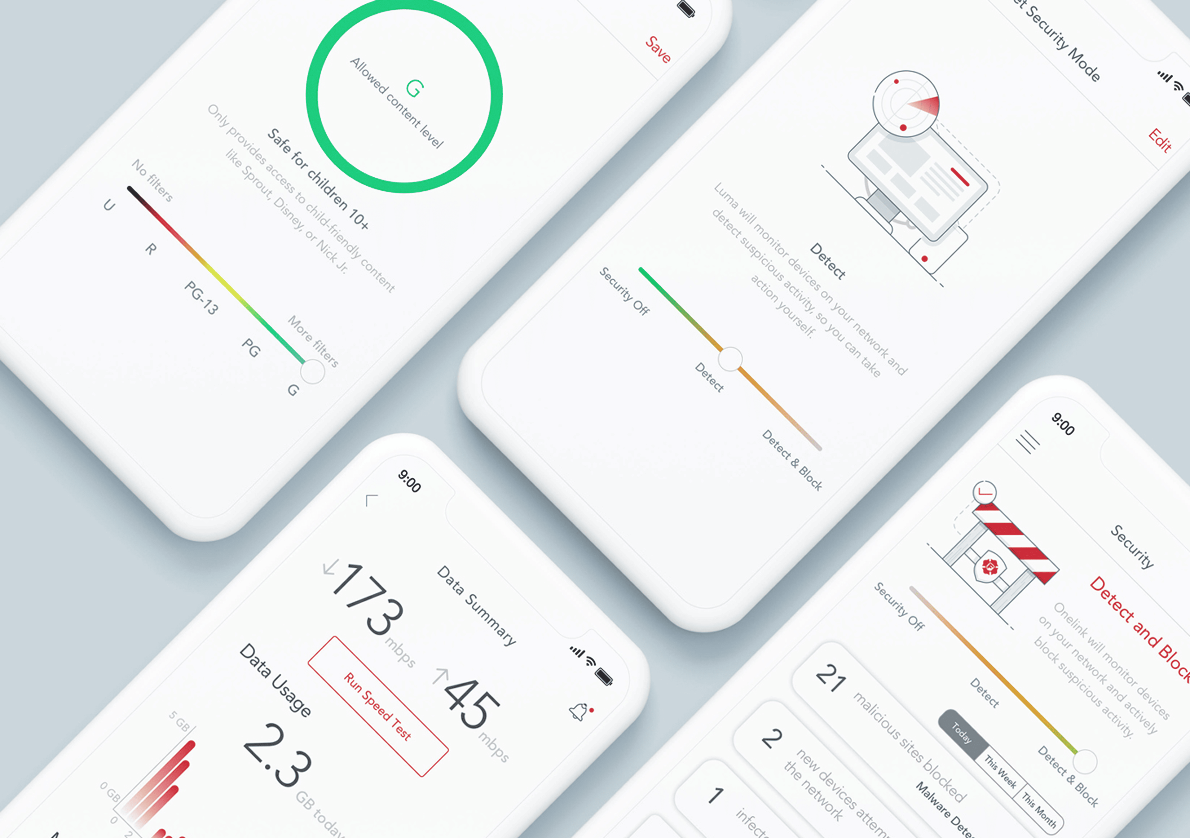 The connected-device app for First Alert's home safety ecosystem
