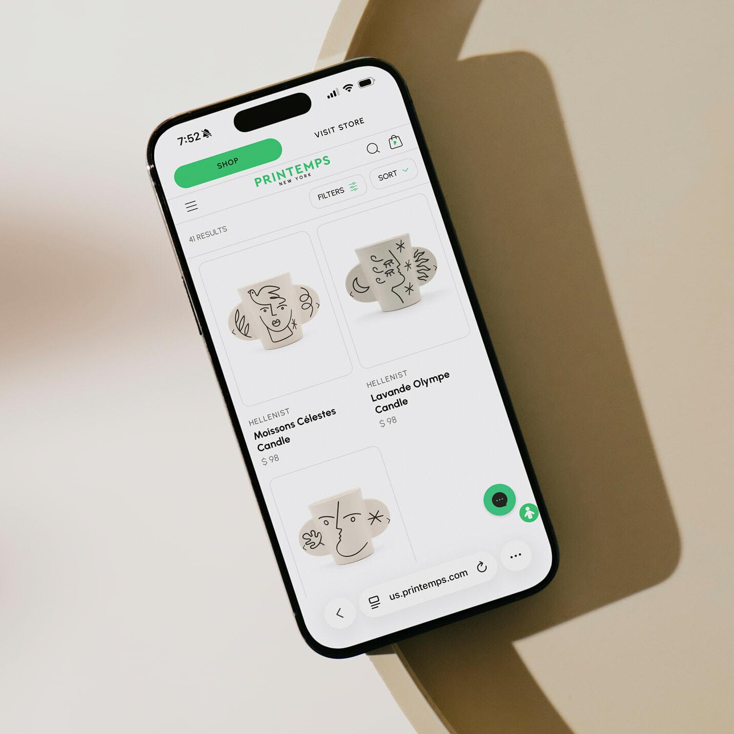 Mobile version of image