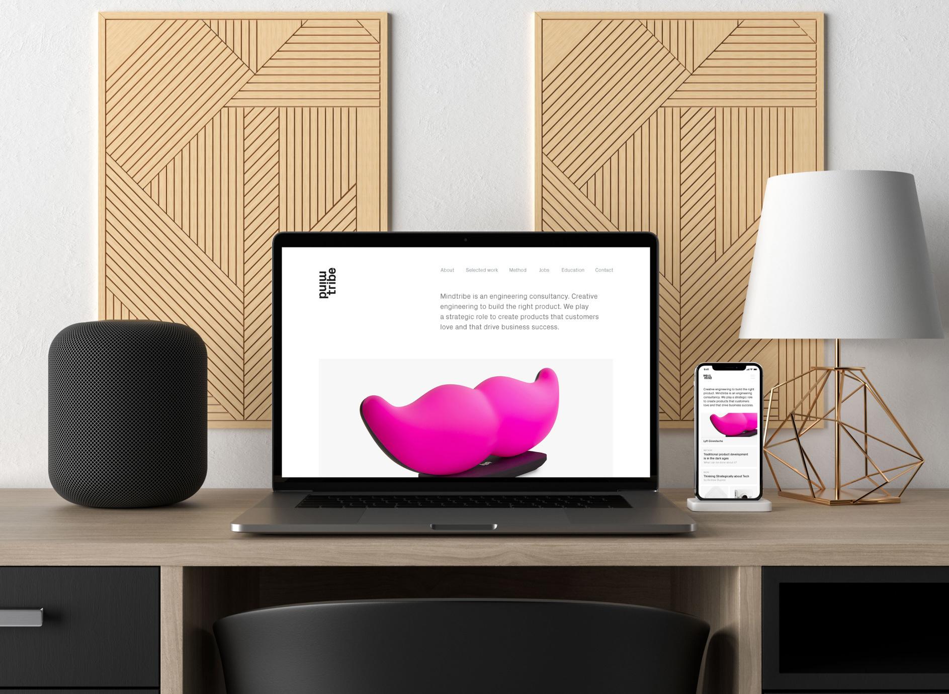 A product-led identity for a connected hardware engineering studio