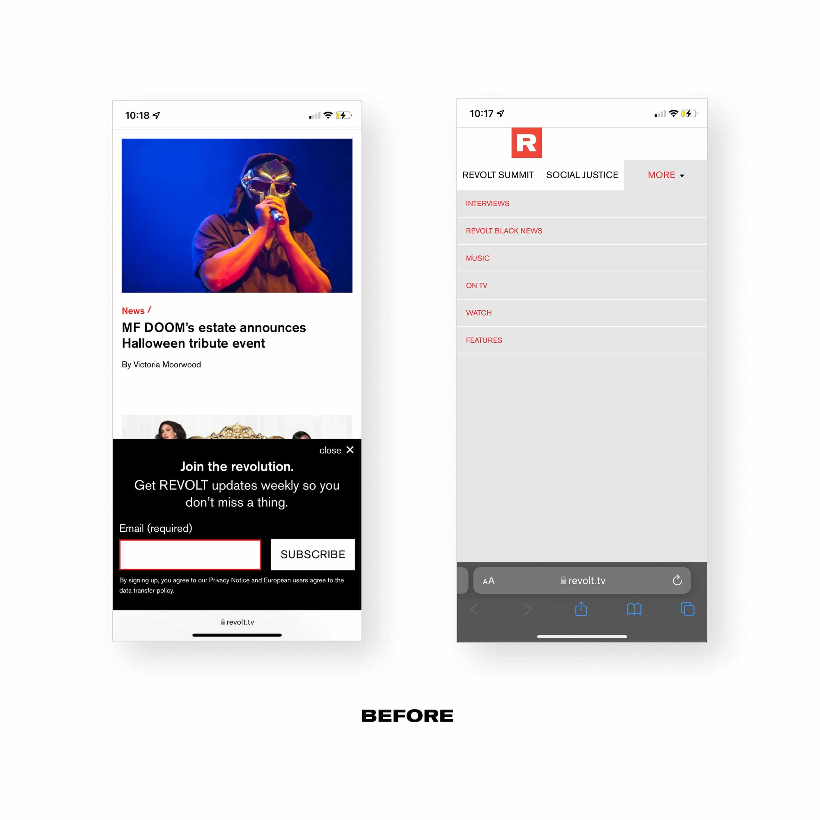 Mobile version of image