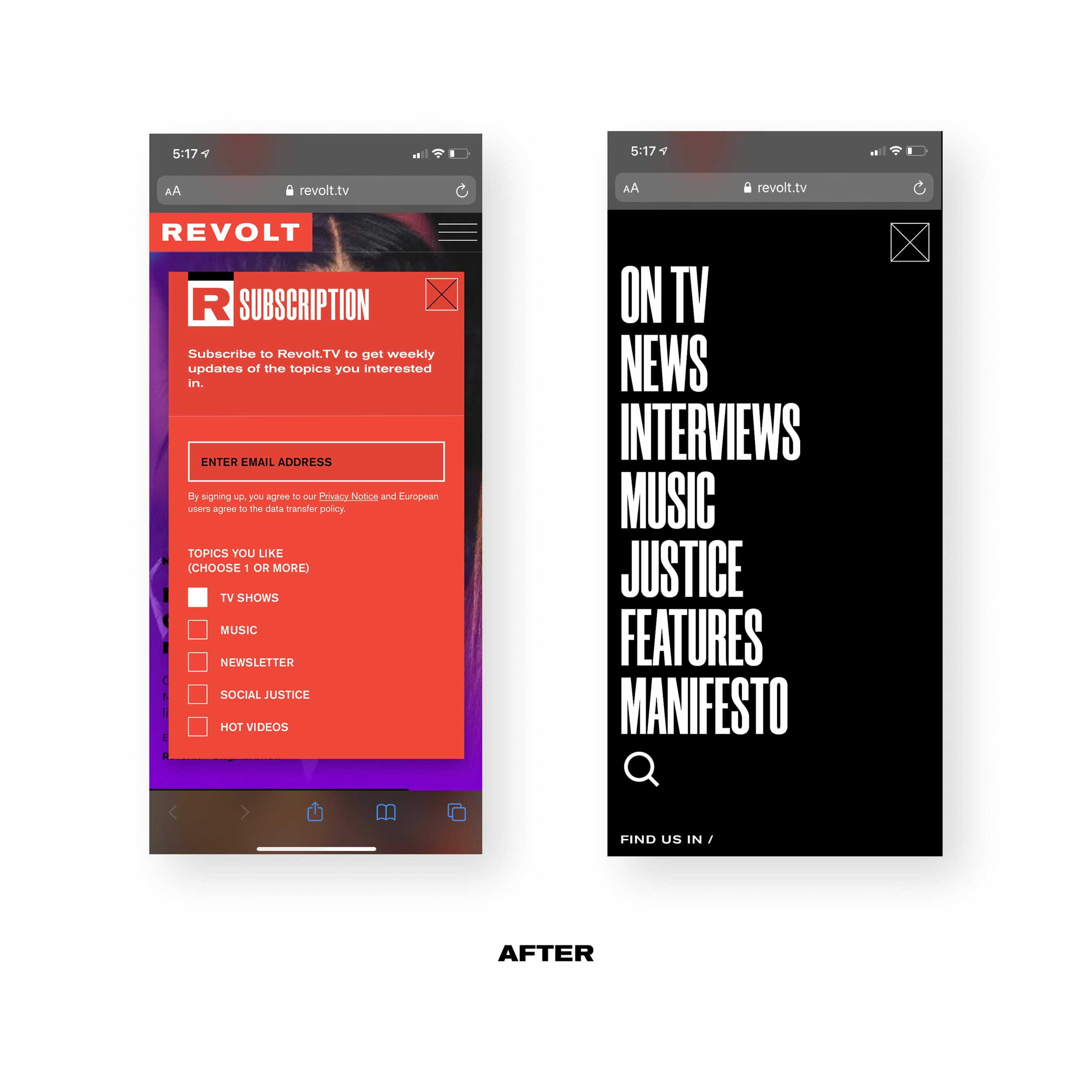 Mobile version of image